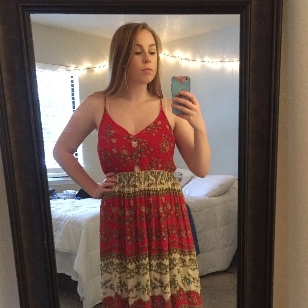 Red Maxi Dress